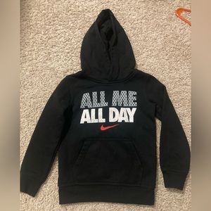 Nike boys hooded sweatshirt